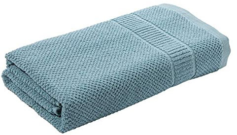 KUYT Handtücher - Badhandtuchhandtuchset Baumwolle Wickelte Brust Verdickte Baumwollbadhandtuch Weich Absorbierende/Kaffee Farbe/70 X 140 cm/Blau/70 * 140 cm