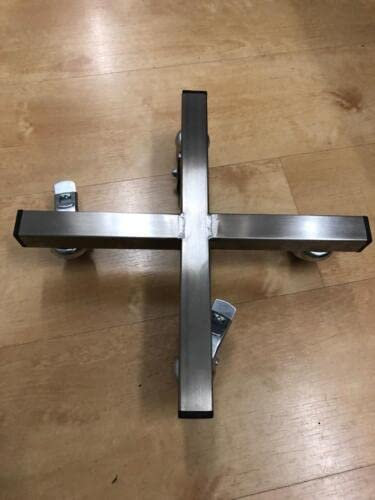 Pflanzenroller X-VR200 Metall bis 200kg Rolli Blumenroller Untersetzer Indoor Outdoor (ST30-550x550mm)