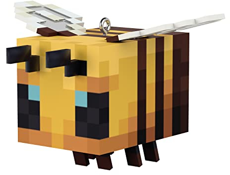 Hallmark Keepsake Weihnachtsdekoration 2023, Minecraft Biene, Geschenke für Gamer