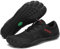 SAGUARO Barfußschuhe Herren Traillaufschuhe Männer Atmungsaktiv Fitnessschuhe Damen Outdoor Schnell Trocknend Wassersport Barfuss Schuhe Schwarzkohle 41 EU
