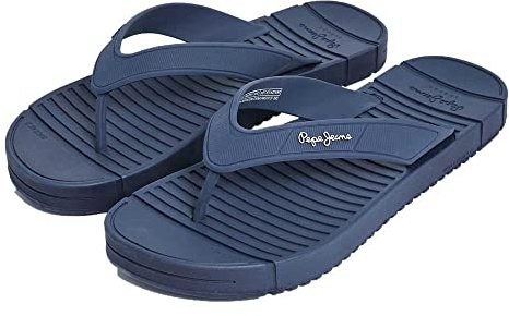 Pepe Jeans Herren Shore M Flip-Flop, Blau (Navy), 10