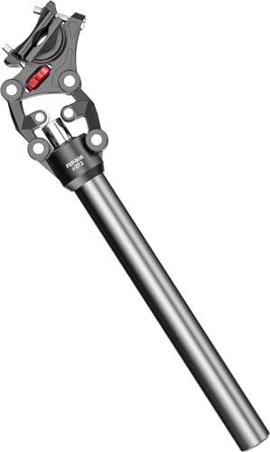 31.6mm Bike Suspension Seatpost , Shock-Absorber 350mm MTB Bike for Road, Gravel, Hybrid, Bicycles,and E-Bikes