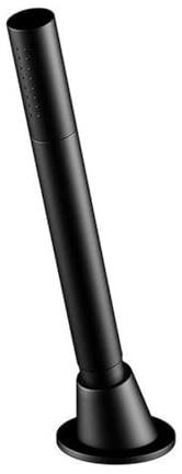 Steinberg Serie 100 Schlauchdurchführung, mit Stabhandbrause, für Wannenrand, 1001630S, Farbe: Matt Black