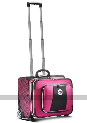 Drakes Pride Low Roller Trolley Bag - Cerise