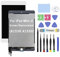 HOYRTDE Ersatzdisplay für iPad Mini 4 A1538 A1550, LCD-Display, Glas, Touch-Digitalisierer, Premium-Kit mit Werkzeug, Weiß