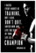 CSESTCGN Poster mit inspirierenden Zitaten von Muhammad Ali, Leinwand, Poster, Schlafzimmer, Dekoration, Landschaft, Büro, Raumdekoration, Geschenk, 30 x 45 cm