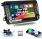 2G+64G Android 13 Car Stereo for VW Golf 5 Polo Skoda with Wireless Carplay Android Auto GPS WiFi, Hodozzy 7 Inch VW Car Radio 2 Din Bluetooth with Mirror Link FM/RDS SWC USB+Rear View Camera