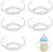5 Pcs Babyflaschen Griffe Zubehör für philips avent Flasche, Leichtgewicht Flaschengriffe, Einfacher Griff Babyflasche Kunststoffgriff, Baby Fütterung Flaschengriff-Halter