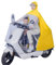 Regenmantel Für Elektrische Fahrräder Motorrad-Regenumhang, Transparent, Wasserdicht, Regenponcho Herren Für Den Ganzen Körper, Fahrrad Regenschutz Mit Reflektierenden Streifen G,4XL