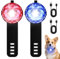 Sicherheits Led Blinklicht, 2 Stück Leuchtanhänger Hund, Hundelicht, Sicherheit Haustier Lichter Mit 3 Beleuchtungsmodi, Sicherheitslicht, Usb Aufladbar, Wasserdichte, Hunde Leuchtanhänger Für Laufen