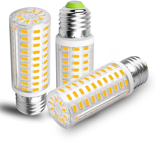 XIMNCHNI E27 LED Mais Lampe 10W 3000K Nicht Dimmbar 100W Glühlampe Ersatz | 1200LM Birnen AC100V-265V,3 Packs