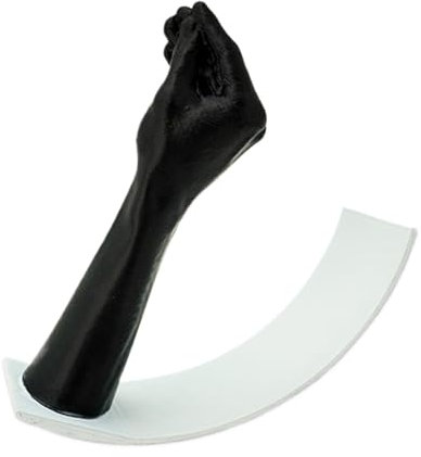 Gcerfby Swinging Italian Hand, rockige italienische Handgeste, faszinierende Desktop-Swing, 14.9 x 0,4x15,5 x 5 cm, auffällig, vielseitig für Home Desktop-Tisch-Herzstück Wohnzimmer