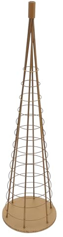 Mendler Deko-Baum HWC-O91 Metall 115cm - goldfarben | Weihnachtsbaum, Schmuckbaum, Weihnachtsdeko, Christbaum, zum Beschmücken