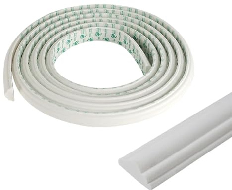 EVA Peel and Stick Wall Decoration Molding Trim, Self-Adhesive Wall Moulding Panels, Flexible DIY Wall Trim for Home Decor, Door, Window, Mirror Frame (16.4 Ft x 0.9'')
