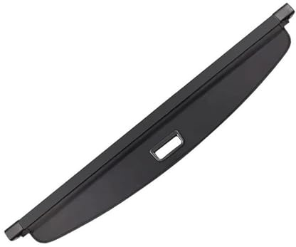 SQOGJSGZ Laderaumabdeckung Für VW Für Touran 2005-2015 Einziehbare Kofferraum-Laderaumabdeckung Schwarzes Wasserdichtes Schild Privatsphäre-Zubehör Laderaumabdeckung Kofferraum(Canvas)