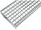 Einpress Treppenstufe EP Stufe Tritt Gitterroststufe 30x30 mm (1000 x 270 mm)