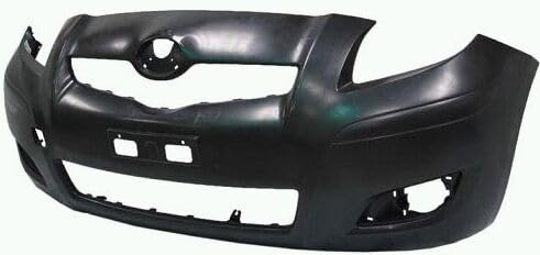 TVP Trade Vehicle Parts.co.uk Compatible With Front Bumper Black Toyota Yaris 2009-2011