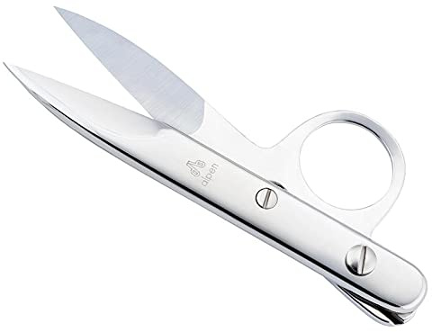 Alpen Fadenschere, Weberschere, vernickelt, 11.0 cm,