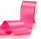 IHKFILAN Satinband, in Hot Pink (50 mm x 22.86 m), matt glänzendes Geschenkband, edles Schleifenband zum Dekorieren & Basteln, zum Einpacken besonderer Geschenke, für Hochzeiten, Taufen, uvm