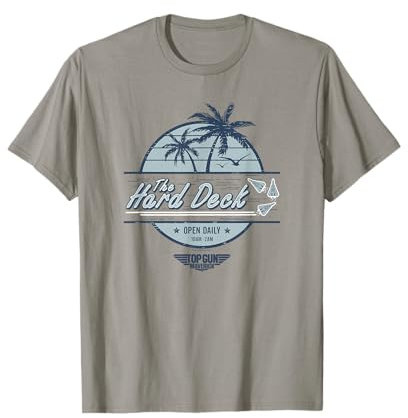 Top Gun: Maverick The Hard Deck Palm Trees Logo T-Shirt