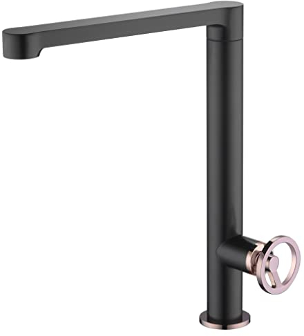 IMEX GCC033/NOR OLIMPO Grifo De Cocina Negro Oro Rosa