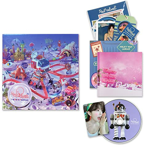 RED VELVET - ['The ReVe Festival’ Day 2] (Day 2 Ver.) Travel Kit + CD-R + Booklet + Random Card + 2 Pin Button Badges + 4 Extra Photocards