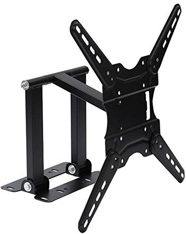 Support TV Support Mural TV Support TV réglable s'adapte à la Plupart des écrans Plats LCD OLED LED Base TV de 26 à 60 Pouces (Couleur : Noir, Taille : 26-60 Pouces) (Noir 26)