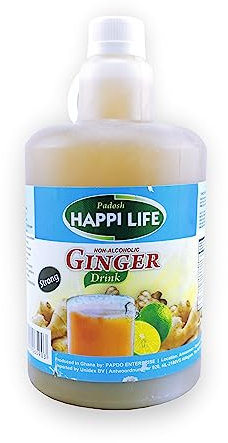 Succo concentrato di Zenzero e Limone | GingerDrink | 1L | HAPPI LIFE