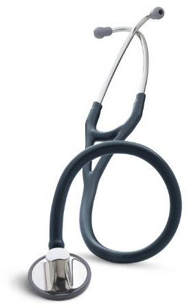 3M Littmann Stethoskop Master Cardiology mit Gratis Gravur und Penlight (Navy)