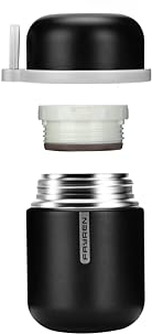 Termo Fayren BRUM, 100 % termo de metal a prueba de fugas, de acero inoxidable, termo para comida, 500 ml, sin BPA
