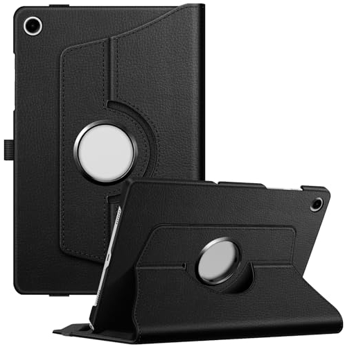 FINTIE Coque Rotative pour Samsung Galaxy Tab A9 Plus 11 Pouces 2023 - Housse Pivotante à 360°, Étui Rotatif, Protection pour Samsung Galaxy Tab A9+ 11 (SM-X210/X216/X218), Noir