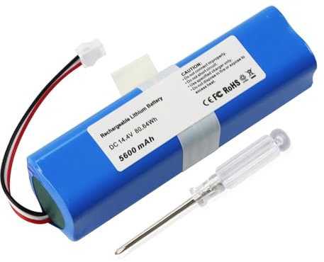 ANTIEE 5600mAh Robot Vacuum Cleaner Akku für Q6 Q6pro Avec Aspirateurs Robovac 14.4V