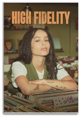 nshdahns High-Fidelity-Poster, Wandkunst, Vintage-Kunst, Raumdekoration, ästhetisches Schlafzimmer-Poster für Schlafzimmer, 30 x 45 cm, ungerahmter Stil