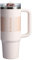 Stanley Quencher ProTour Flip Straw Tumbler with Leakproof Lid 30 oz | Built-In Straw and Handle | Cup Holder Compatible for Travel | Insulated Stainless Steel Cup | BPA-Free | Rose Quartz Fade