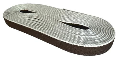 Cintino in cotone Robusto 22 mm per Tapparella Colori assortiti per finestre e portafinestra d'arredo (Marrone, 5,5 Metri per Finestra)