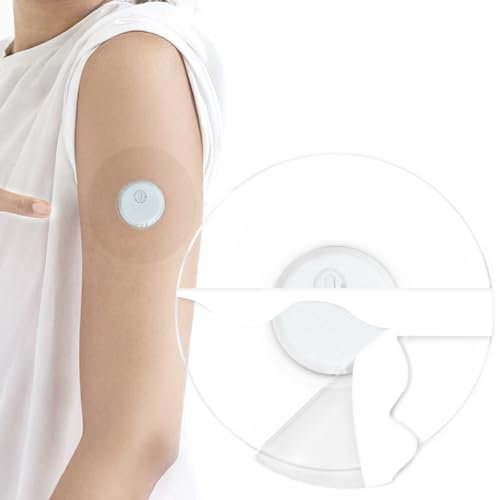 QaZanteiar Freestyle Libre 3 Pflaster Wasserfest – 20er-Pack, Libre Patch Sport-Pflaster für Freestyle Libre 3 Sensor, 60mm vollständige Abdeckung, selbstklebend & Hautfreundlich - 14 Tage Klebekraft