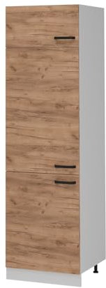 Vicco Kühlumbauschrank R-Line, Goldkraft Eiche, 60 cm