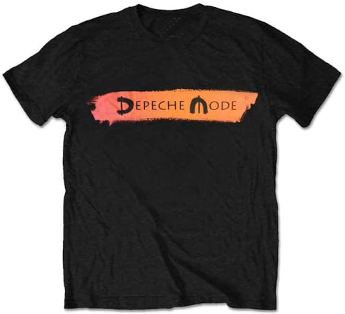 Rock Off officially licensed products Depeche Mode T Shirt Enjoy The Silence Global Spirit Tour Red Band Logo