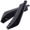 HCPAVEXT Heckspoilerlippe Für S&Koda Für Fabia Für Combi Für Octavia RS Für Scout Für KAROQ Für Superb 2 3 4 Auto-Heckstoßstangenlippe Diffusor Splitter Spoiler(Gloss Black)