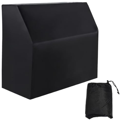 Vertikales Klavier Abdeckung, Vollständige Klavierabdeckung, 420D Oxford-Gewebe Schutzhülle für Vertikales Klavier, Wasserdichte Staubdichte Klavierabdeckung mit Kordelzug, 153 x 60 x 110 cm