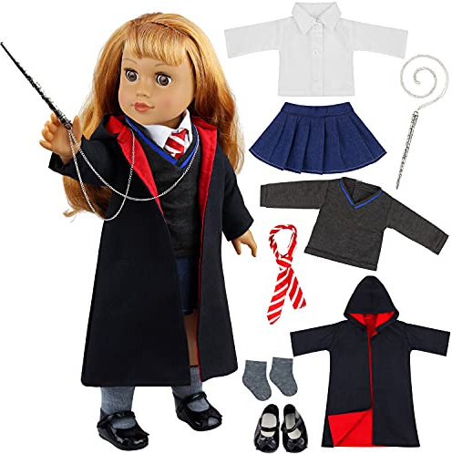 ZITA ELEMENT 18 Inch American Doll Clothes and Accessories Doll Travel Skating Sport Playset Doll Outdoor Sport Accessories (Not Include Doll) (Sports)