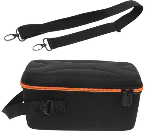 BESPORTBLE Portable Eva Speaker Storage Case for Travel Adjustable Strap Speaker Case Boxes Compatible for Marshall