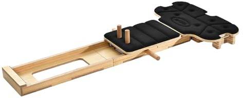 Flowletic Pilates-Board aus Naturholz – Ganzkörper-Training für Core, Mobility & Stretching