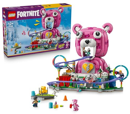 LEGO Fortnite Rave Cave - Interaktives Spielzeug mit Freizeitpark-Modell und 6 Minifiguren - Zimmerdeko für Kinder - Gaming-Geschenk für Jungen, Mädchen und Teenager ab 12 Jahren - 77082