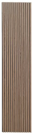 Vivodo Akustikpaneele | Farbe: Walnuss | Wandpaneele in verschiedenen Formaten | Deko Wohnzimmer | Wanddeko in Holz | Akustik Paneele Wand | Lamellenwand (120 x 60 cm - 1 Stk.)