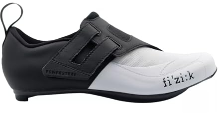 Fizik Powerstrap R4 Triathlon Unisex Erwachsene, Unisex, TRR4PSMI1, weiß/schwarz, 46