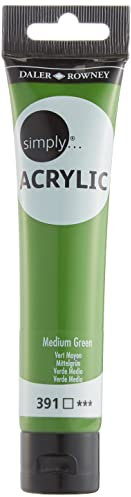 Sencillamente acrílico 75 ml mediano verde