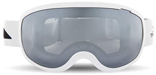 Trespass Hawkeye Double Lens Ski Goggles (One Size) (Matt White)