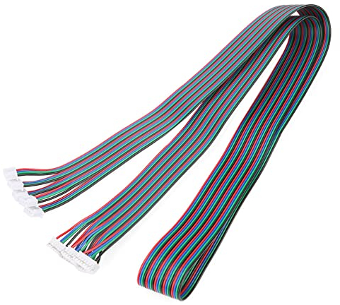 5 unids Cable Conector PH2.0-XH2.54 Hembra-hembra de PVC para Motor Paso a Paso 39/42 Nema16 Nema17