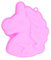 Q-Town Backform Einhorn, rosa Kuchenform,backen,Kindergeburtstag,Pferd Silikonform für Kuchen, Eis, Schokolade, Brot, Dessert, Pudding, besondere Unicorn Form BPA Frei,Einhorn,rosa